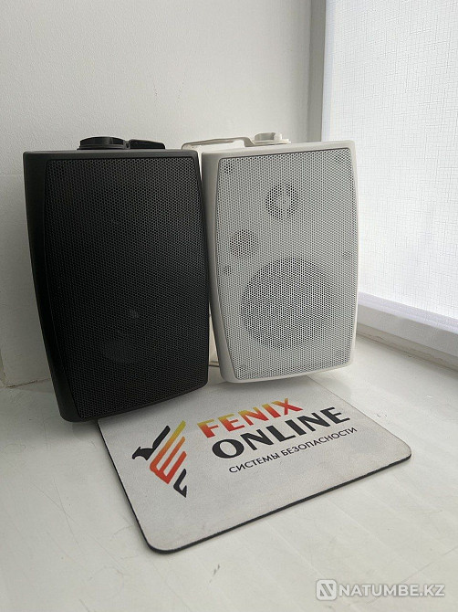 Настенные и Потолочные Колонки; Усилитель; Микрофон для ФОНОВОЙ музыки Алматы - изображение 1