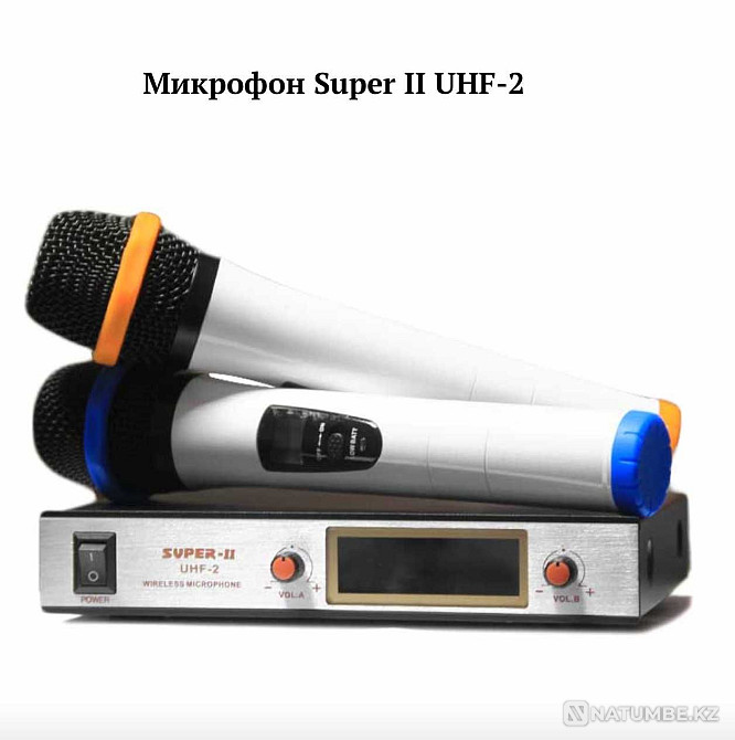 Беспроводные микрофоны Микрофон Алматы - изображение 2