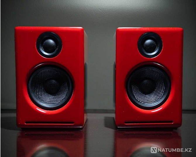 Wireless bookshelf speakers Audioengine A2+ red Almaty - photo 2