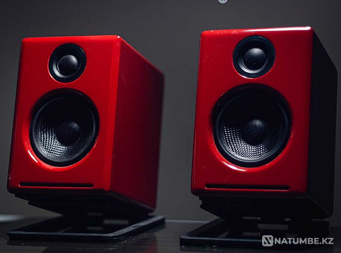 Wireless bookshelf speakers Audioengine A2+ red Almaty - photo 3
