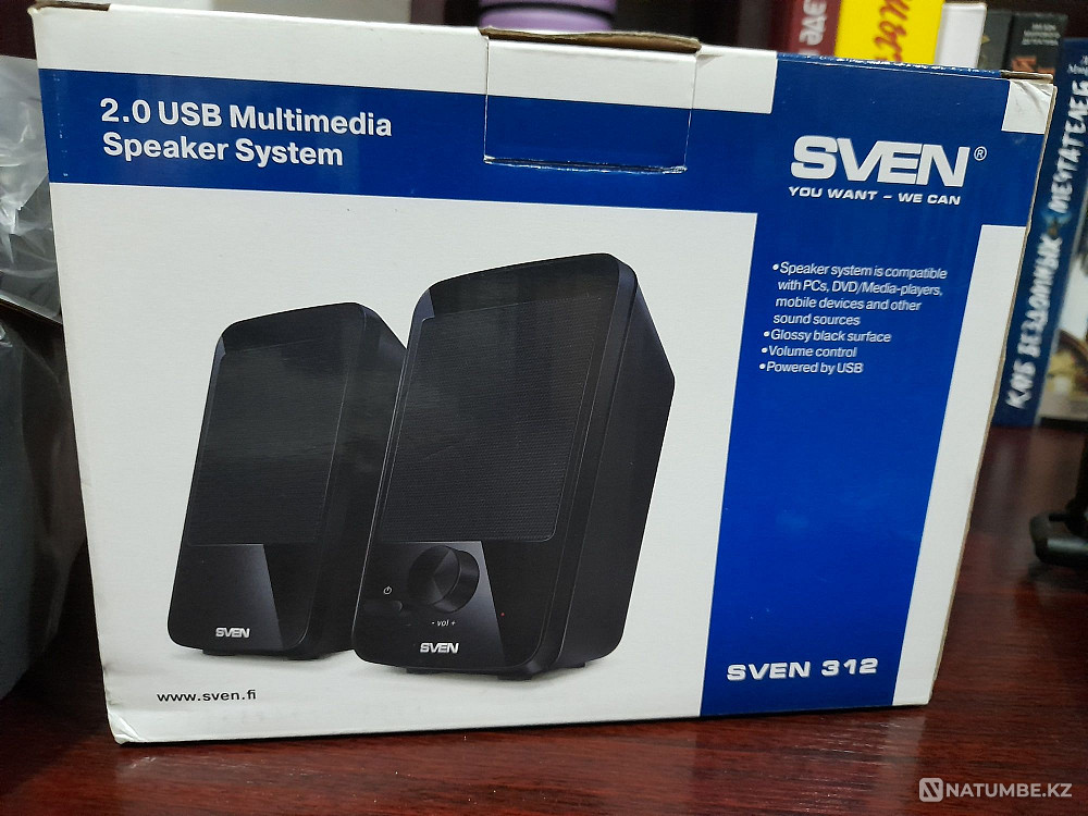 Колонки или АС SVEN 312 Алматы - изображение 2