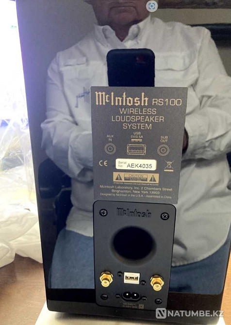 Hi-End беспроводная колонка McIntosh RS100 60W Алматы - изображение 2