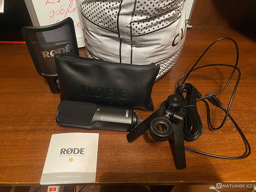 Микрофон Rode NT-USB черный Алматы - изображение 2