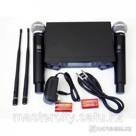 Microphone system SHURE UGX66. Acoustic system. Microphones. Almaty - photo 2