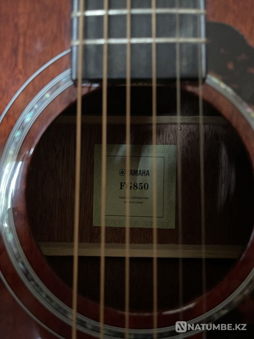 Yamaha fg850 acoustic guitar Almaty - photo 3