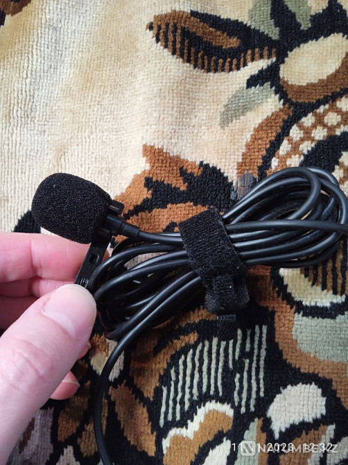 Киім қыстырғышы бар микрофон  Алматы - изображение 2