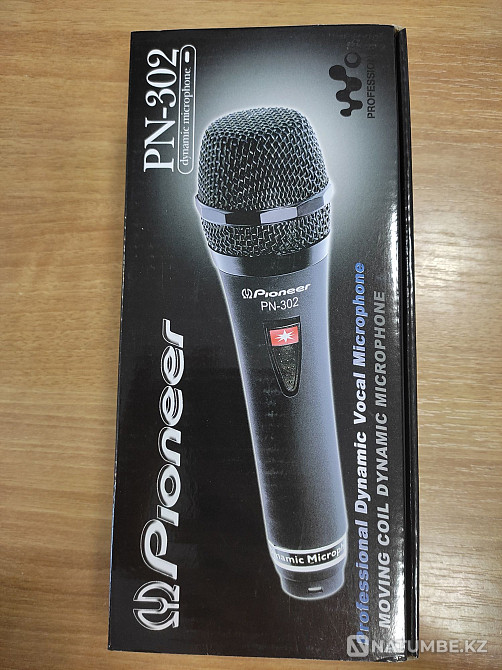 МИКРОФОН PIONEER PN-302. Микрафон. Огромный выбор. Kaspi Red. Алматы - изображение 3