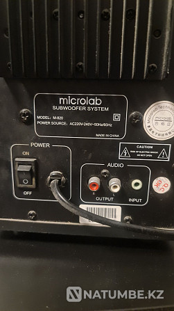 Microlab M-820 сабвуфері бар аудио жүйе  Алматы - изображение 3