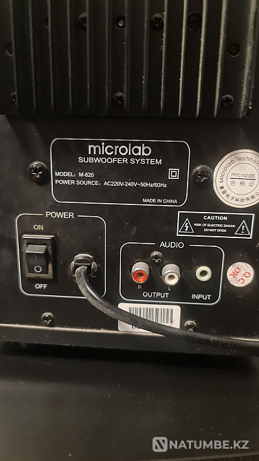 Audio system with subwoofer Microlab M-820 Almaty - photo 3