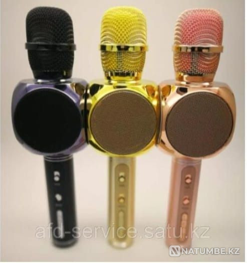 Karaoke microphone YS-69 and YS-63. Microphone. Wireless microphone. Almaty - photo 4