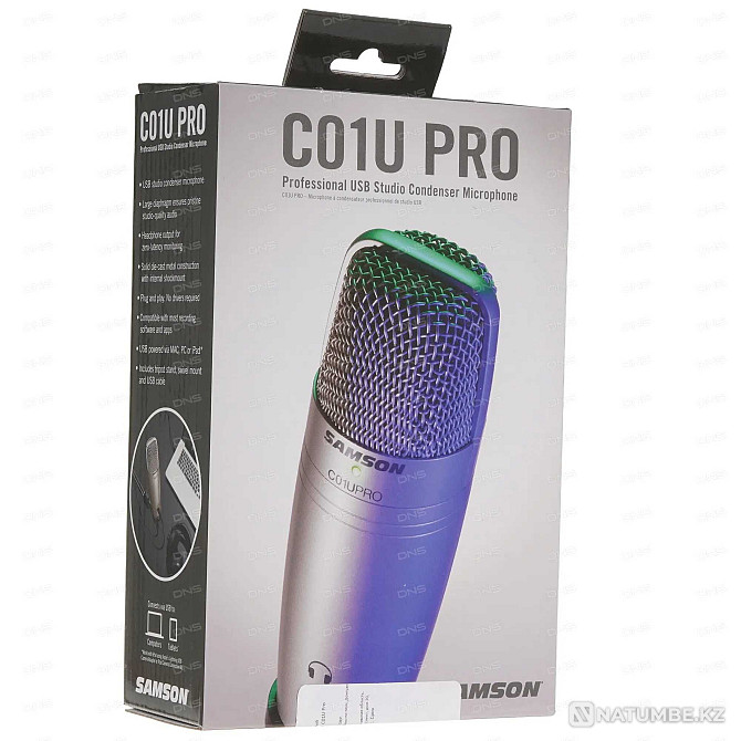 Samson C01u Pro студиясының микрофоны  Алматы - изображение 3
