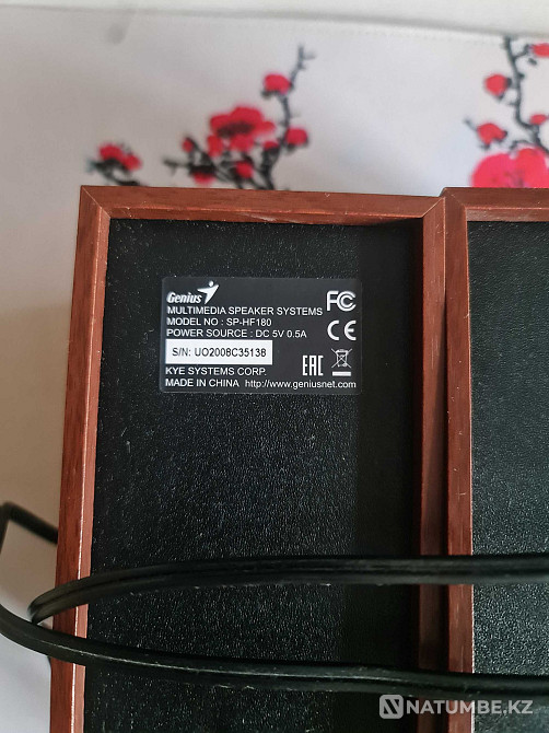 Колонки Genius SP-HF180 коричневый Алматы - изображение 2