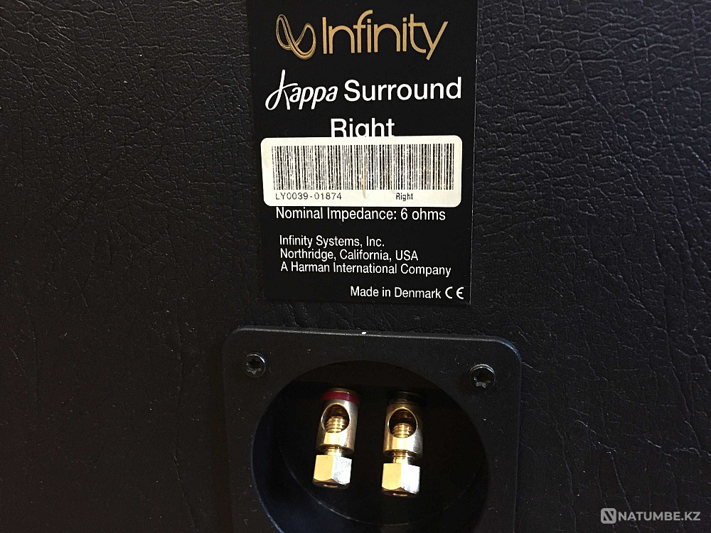 Danish bookshelf speakers Infinity Kappa Surround RMS 100w 89dB Dipole/Bipole Almaty - photo 6