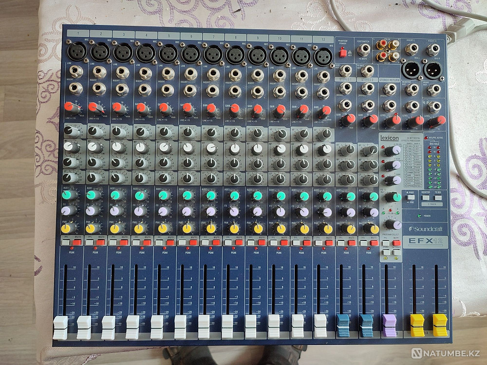 Soundcraft Efx12 араластыру консолі  Алматы - изображение 2