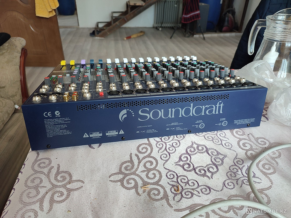 Soundcraft Efx12 араластыру консолі  Алматы - изображение 8