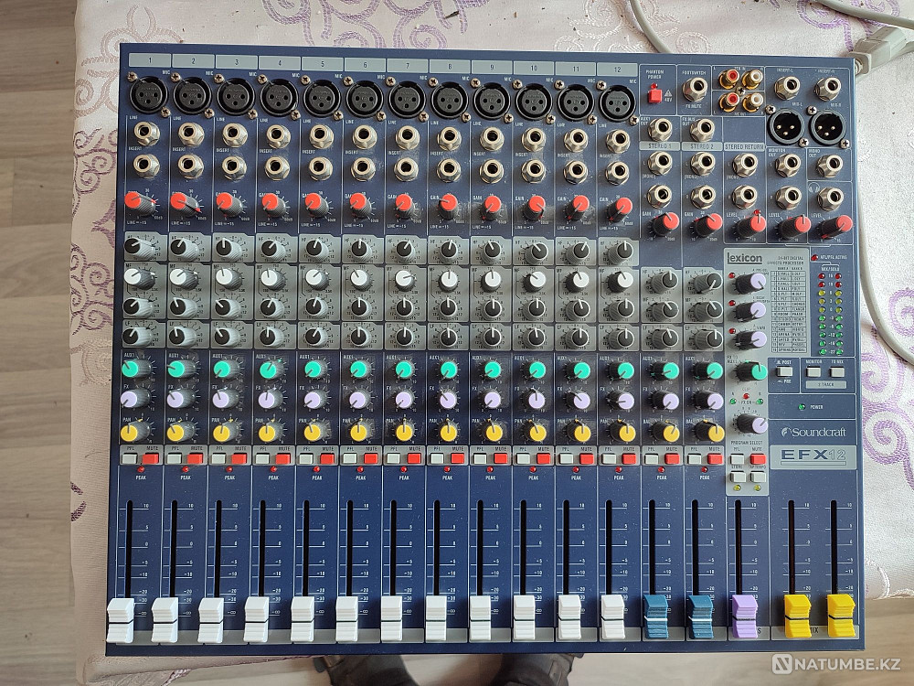 Soundcraft Efx12 араластыру консолі  Алматы - изображение 3