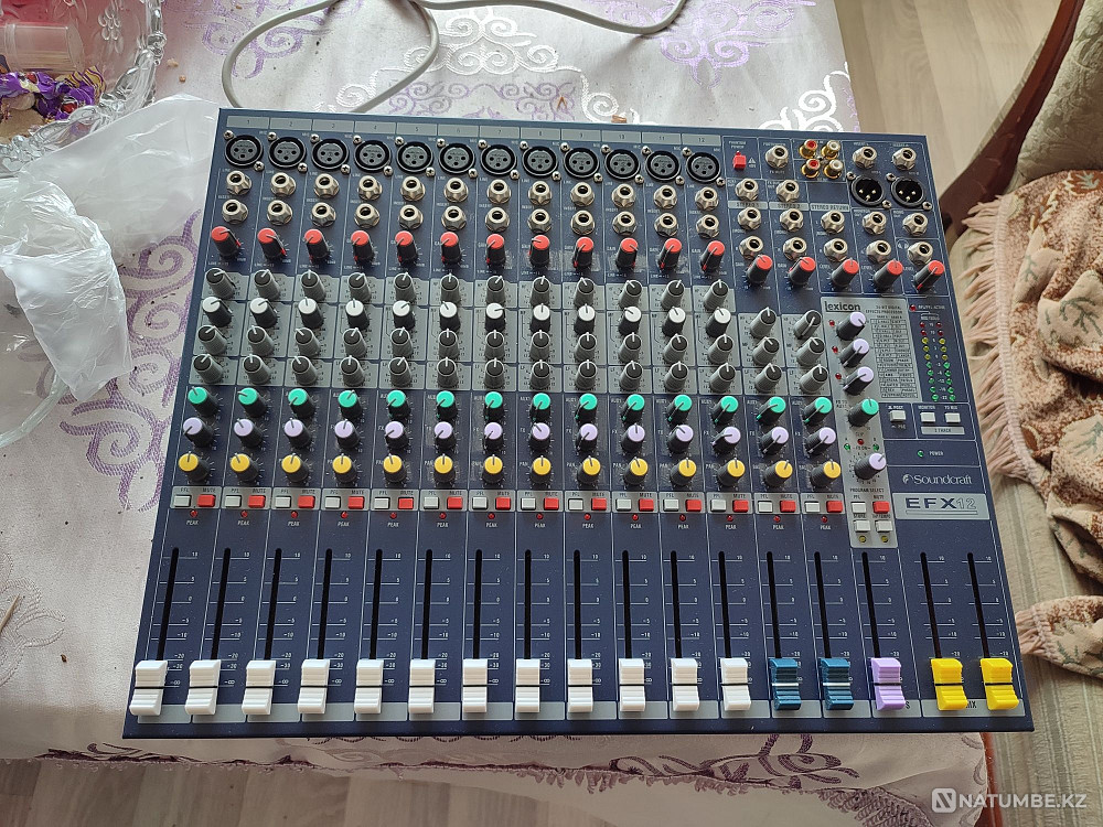 Soundcraft Efx12 араластыру консолі  Алматы - изображение 4