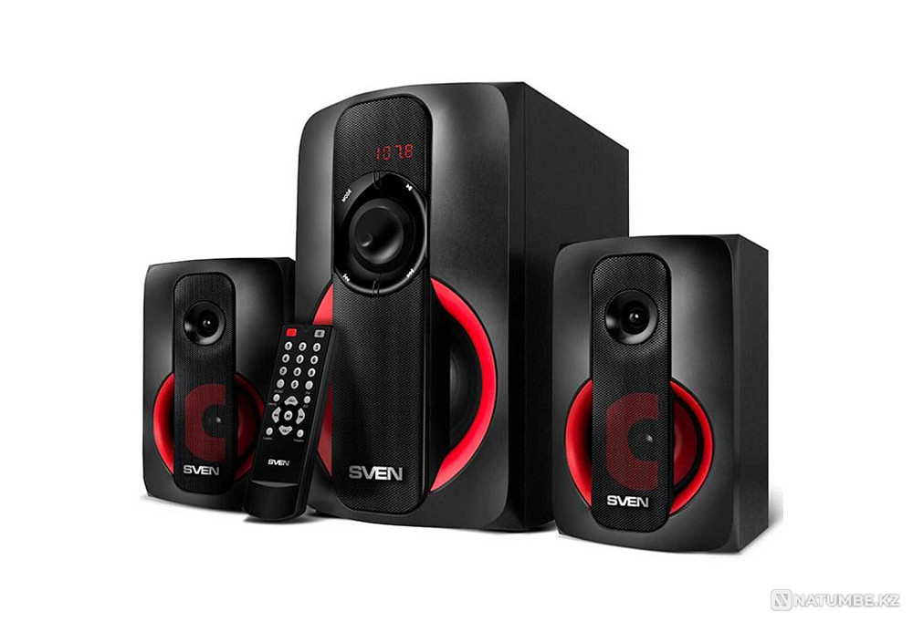 Колонки SVEN MS-304; черный Алматы - изображение 6