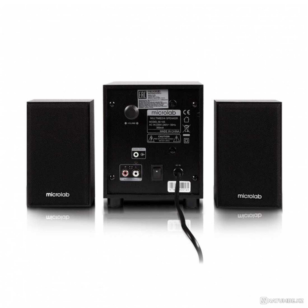 Акустическая система Microlab M-105 Чёрный Алматы - изображение 2