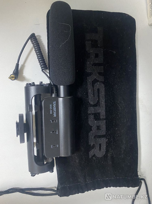 Takstar SGC-598 Накамерный стерео микрофон для DSLR / камкодер Алматы - изображение 1