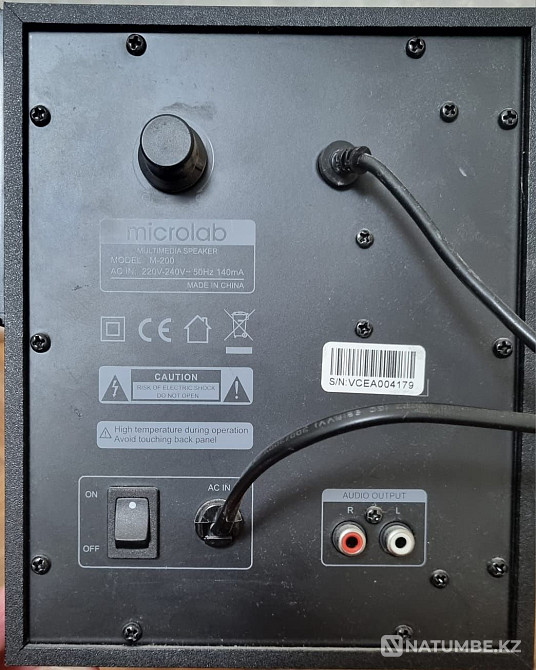 speakers and subwoofer Microlab M200 Almaty - photo 3