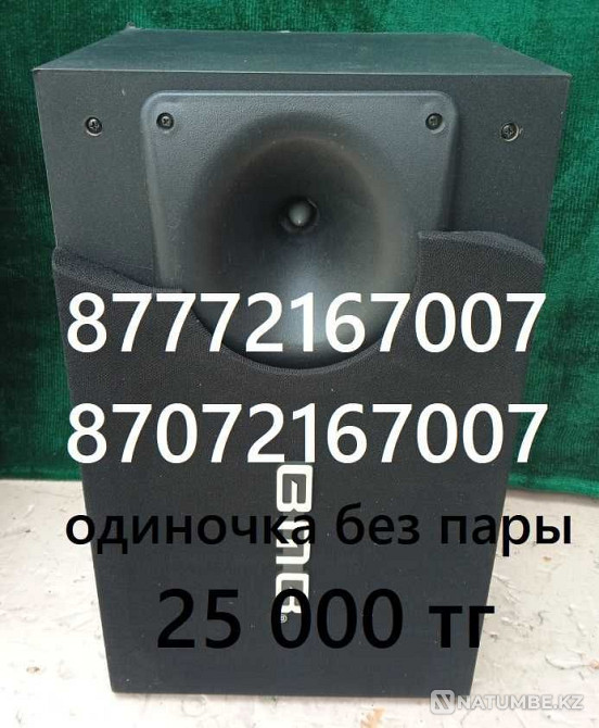 Недорогие пассивные колонки одиночки; без пары Алматы - изображение 2