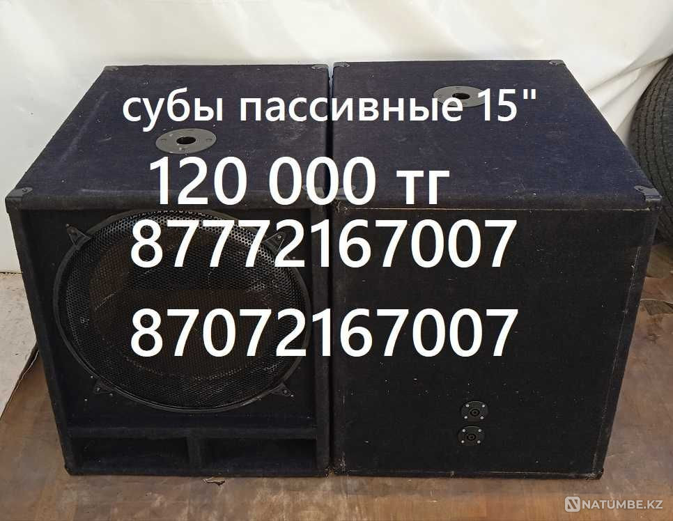 Пассивті жұптастырылған қымбат емес динамиктер.  Алматы - изображение 6