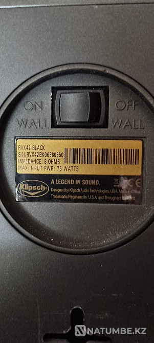 Фирменная акустика Klipsch RVX 54 Алматы - изображение 3