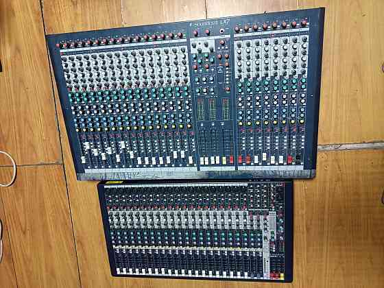 Пассивные Микшерные пульты Soundcraft LX7 II и Soundcraft MFXi 20 Алматы