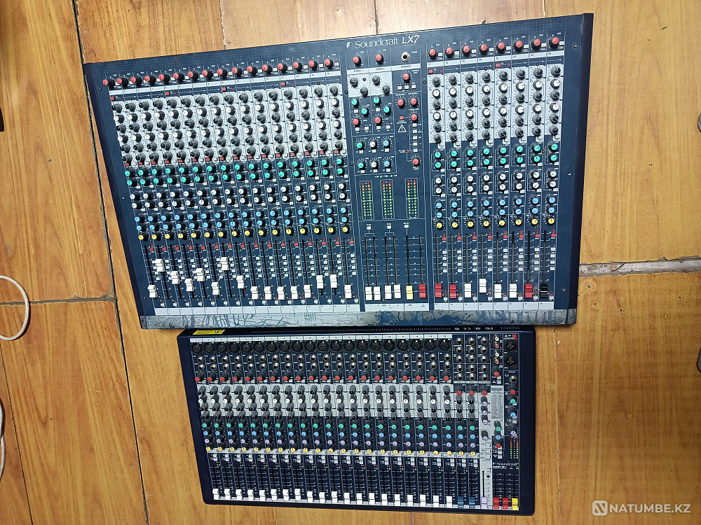 Пассивные Микшерные пульты Soundcraft LX7 II и Soundcraft MFXi 20 Алматы - изображение 1