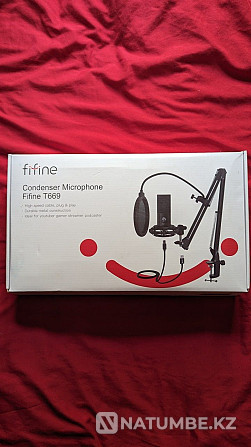 Микрофон Fifine Condenser Microphone T669 Алматы - изображение 1