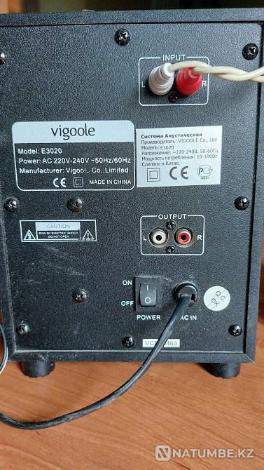 Колонки для компьютера. Акустическая система VIGOOLE E3020 Алматы - изображение 3