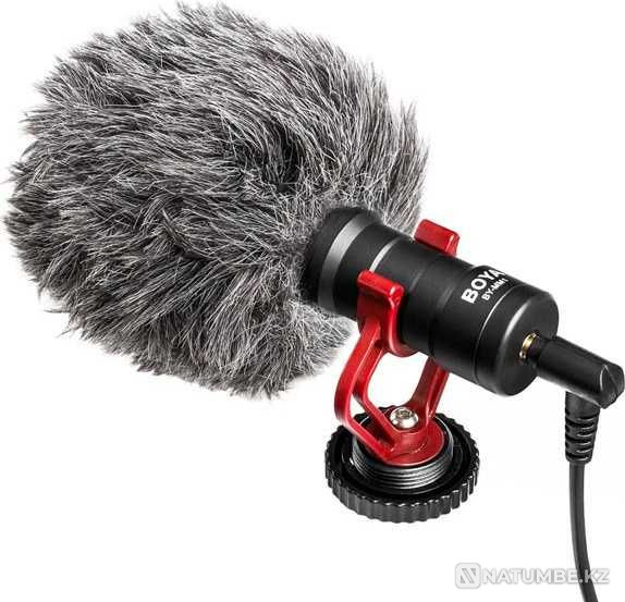 Microphone BOYA BY-MM1; On-camera microphone Almaty - photo 1