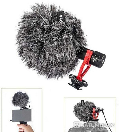 Microphone BOYA BY-MM1; On-camera microphone Almaty - photo 7