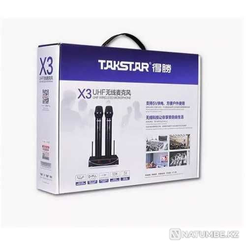 2-channel radio system with 2 dynamic microphones TAKSTAR X3 Almaty - photo 4
