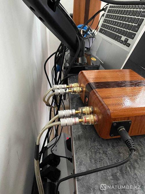 Акустическая система Hi-Fi класса из ценных пород дерева Алматы - изображение 2