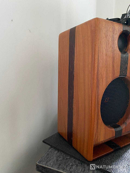 Акустическая система Hi-Fi класса из ценных пород дерева Алматы - изображение 1