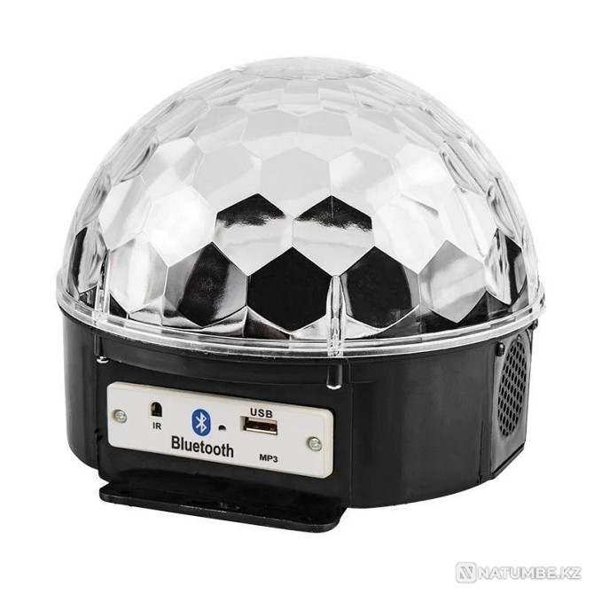 Disco ball light music bluetooth speakers remote control Almaty - photo 4