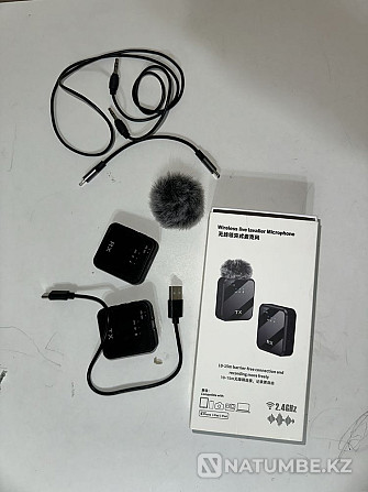 HEBIKUO CMX4 lavalier microphones Almaty - photo 1