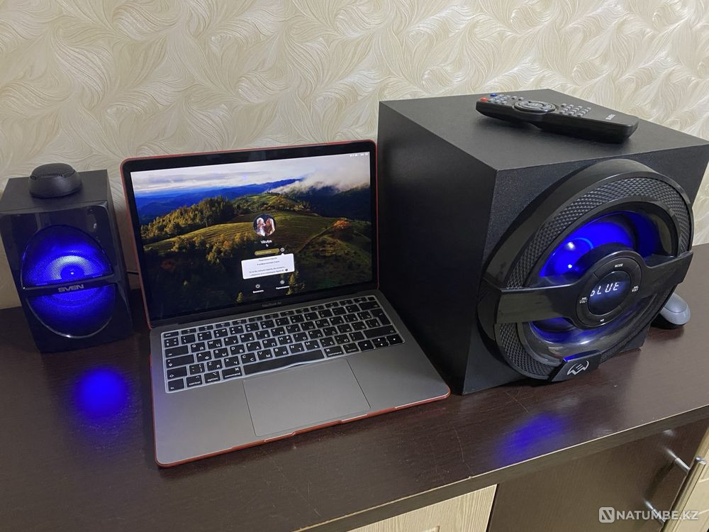 Топовый сабвуфер мощный Sven большой 60watt есть bluetooth и USB Алматы - изображение 1