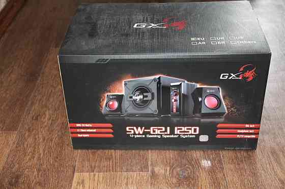 Акустика для ПК Genius SW-G2-11250 в упаковке Алматы