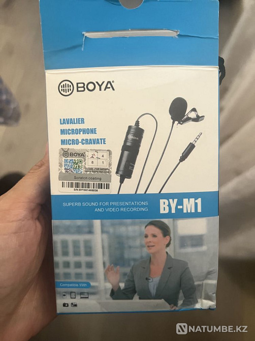 Микрофон Boya BY-M1 Алматы - изображение 1