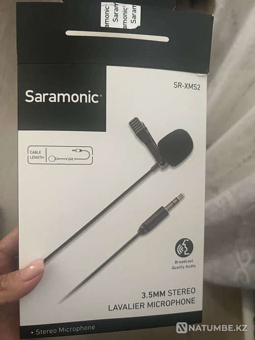 Микрофон Saramonic SR-XMS2 Алматы - изображение 1