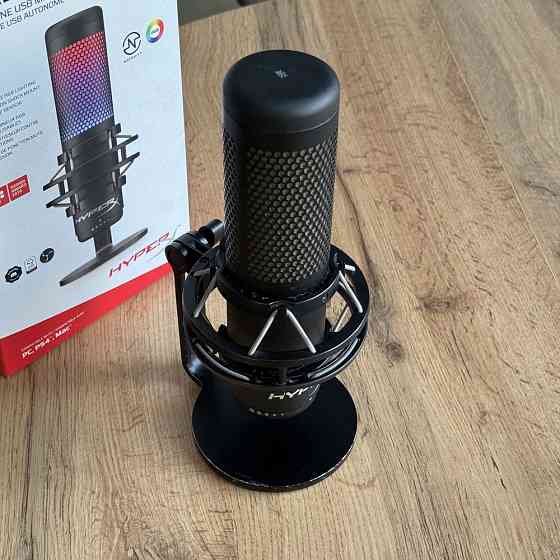 Игровой микрофон HyperX Quadcast S Алматы