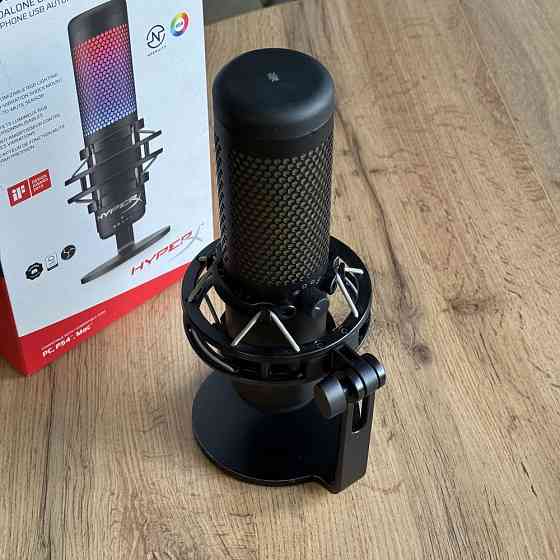 Игровой микрофон HyperX Quadcast S Алматы