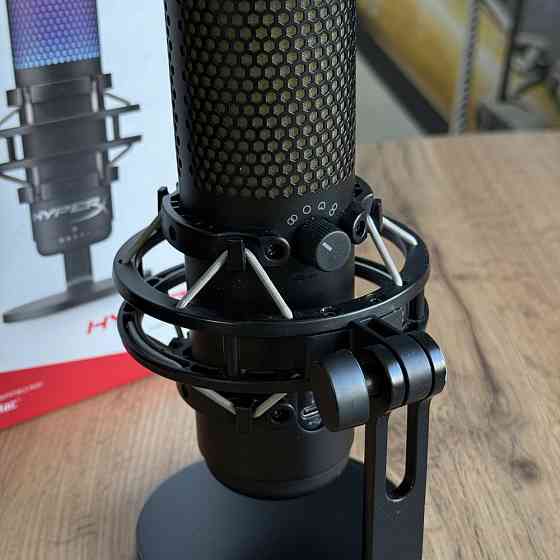 Игровой микрофон HyperX Quadcast S Алматы