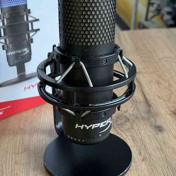 Игровой микрофон HyperX Quadcast S Алматы