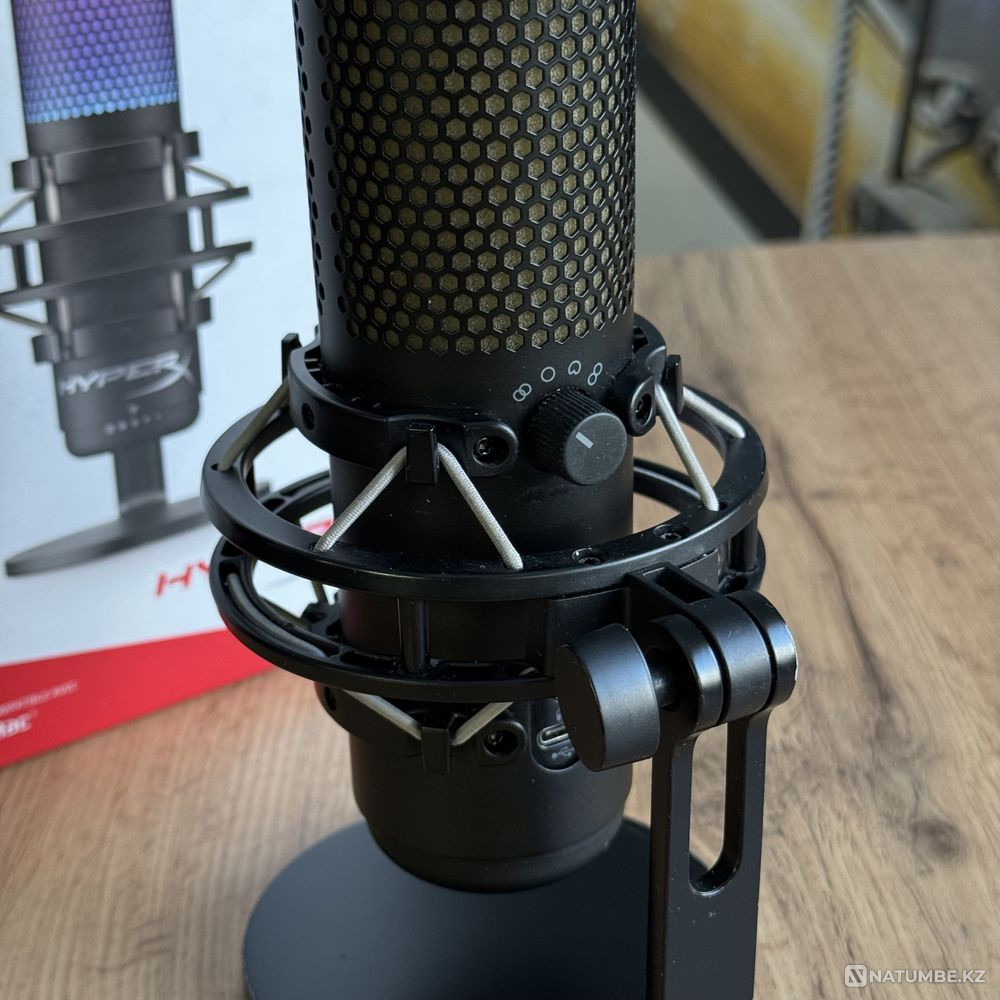 Игровой микрофон HyperX Quadcast S Алматы - изображение 5