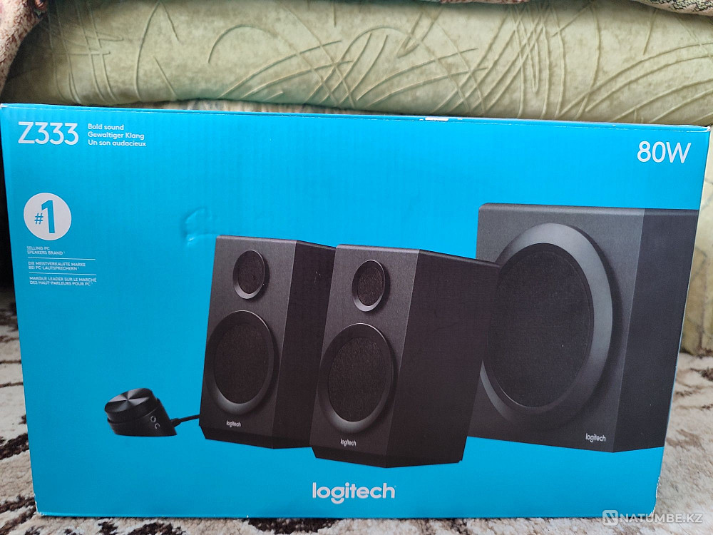Динамиктер "Z333 LOGITECH" ешқашан пайдаланбаған  Алматы - изображение 1