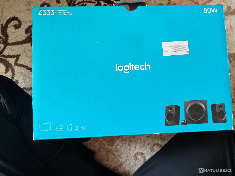 Динамиктер "Z333 LOGITECH" ешқашан пайдаланбаған  Алматы - изображение 2